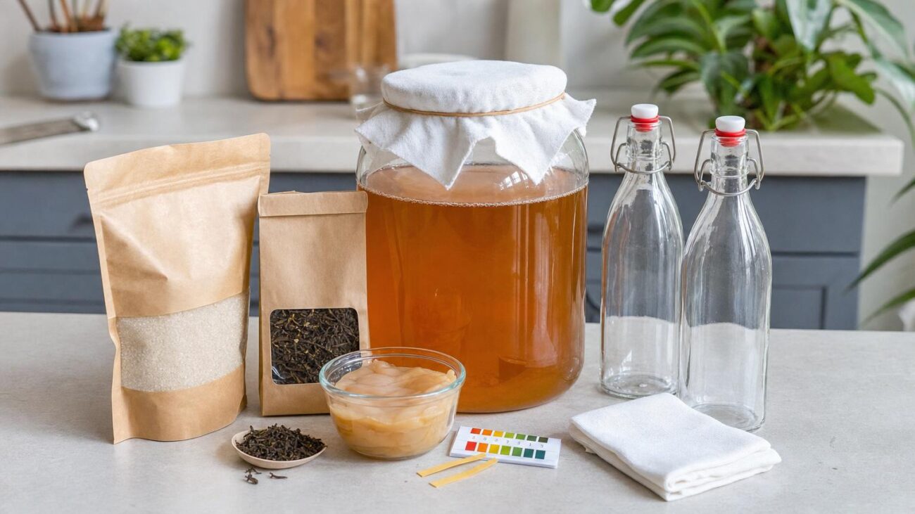 Best Kombucha Starter Kits That Include the Essentials