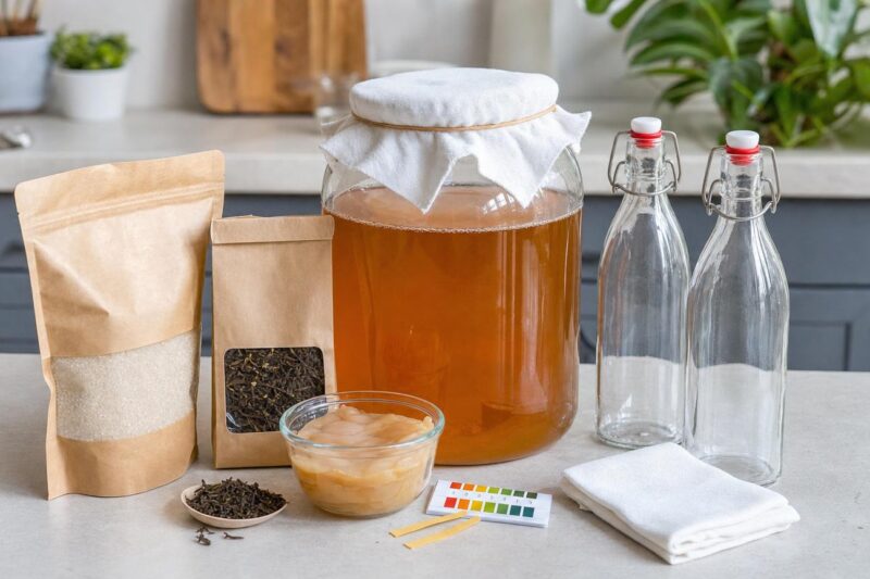 Best Kombucha Starter Kits That Include the Essentials