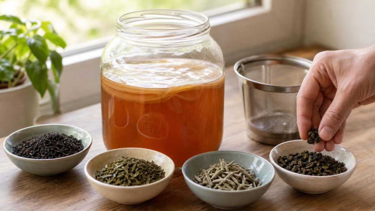 Best Tea for Kombucha Brewing When Your Culture Is Picky