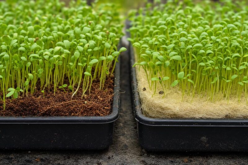 Coco Coir Mats Vs. Hemp Mats for Growing Microgreens