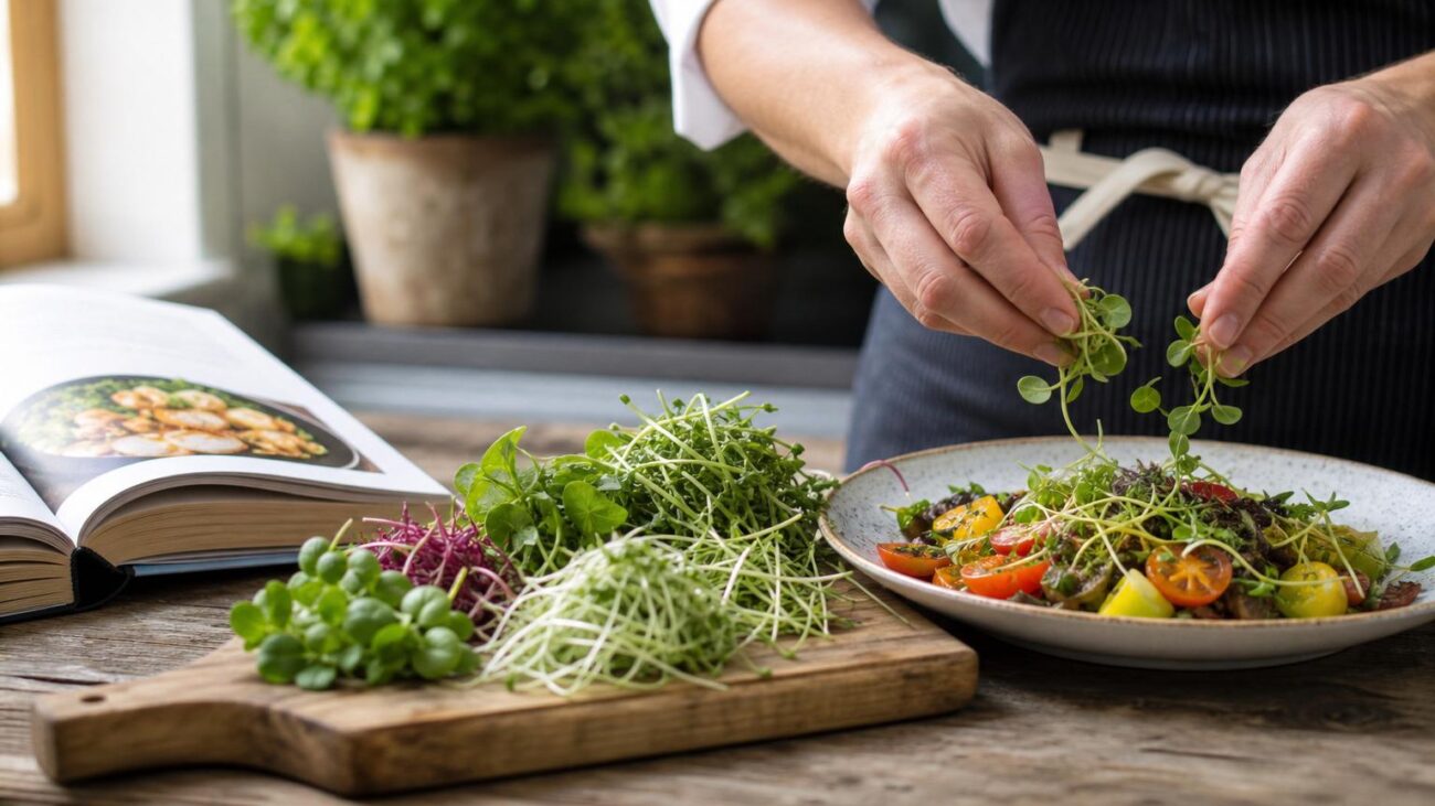 Best Microgreens Cookbooks for Using Every Harvest