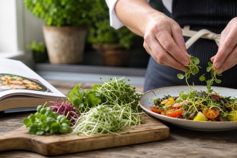 Best Microgreens Cookbooks for Using Every Harvest