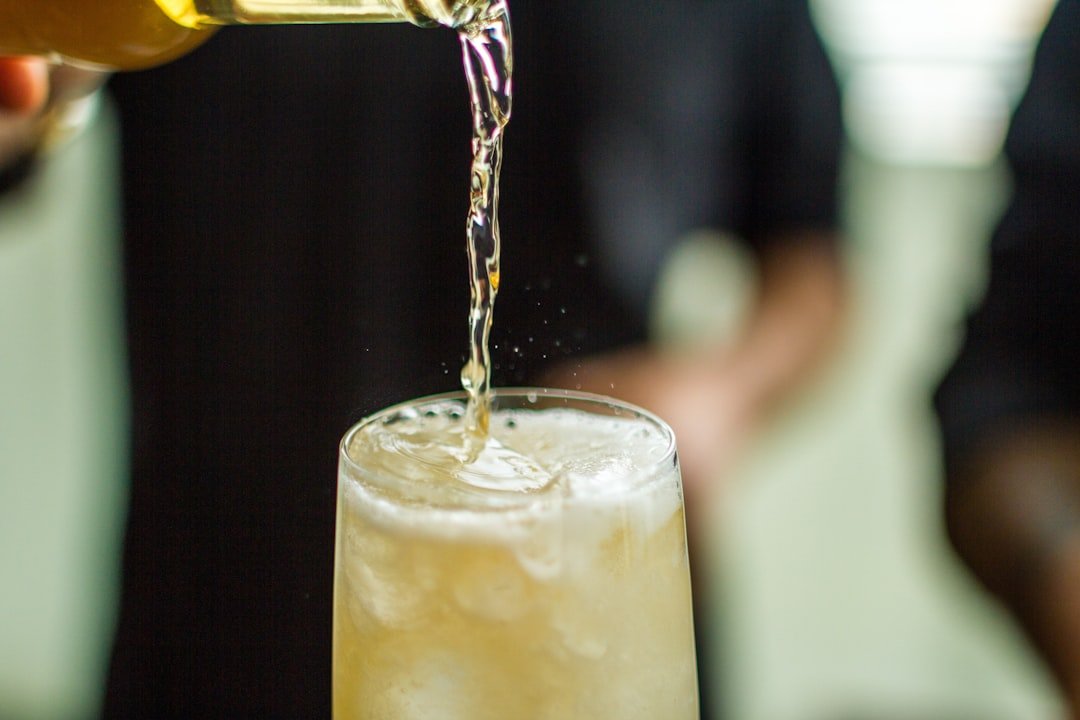 Ginger beer cocktail