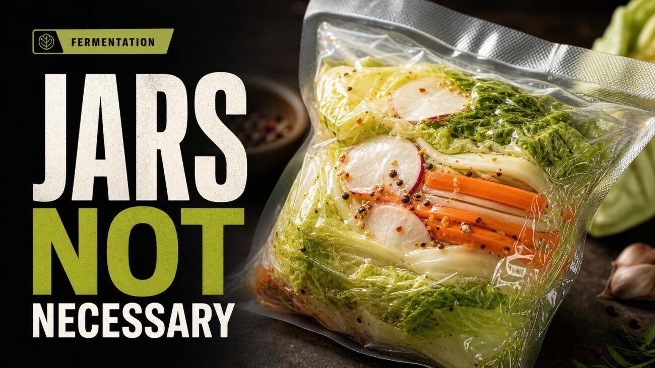 No Jars Needed: Vacuum-Sealed Fermentation