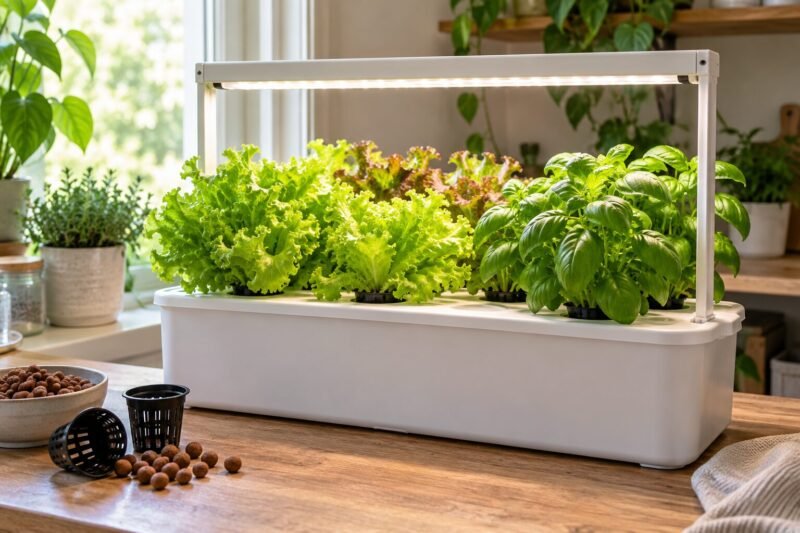 How to Set Up Hydroponics at Home: Systems, Parts, and First Steps
