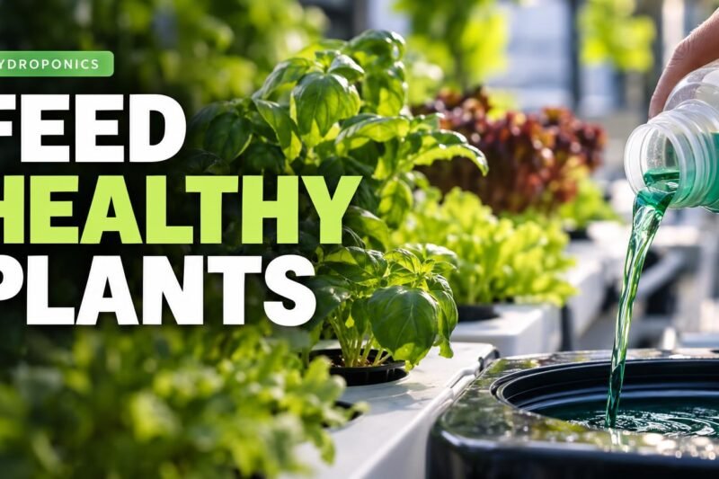 Hydroponic Nutrients for Beginners: What Plants Need and How to Feed Them